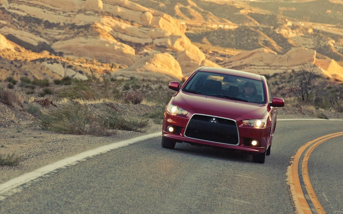 2012 Mitsubishi Lancer Widescreen Wallpaper