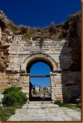 ephesus entry to St John's basilica