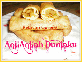 AqilAqilah Duniaku~ ~: Kuih Ketayap Goreng