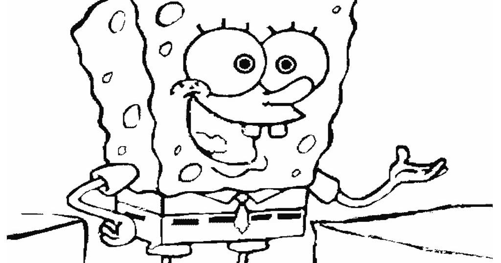 spongebob coloring pages