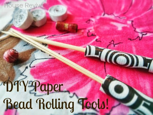 House Revivals: How to Make Your Own Paper Bead Roller