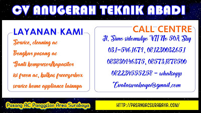 Pasang AC Panggilan Area Surabaya