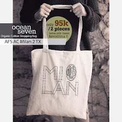 OceanSeven_Shopping Bag_Tas Belanja__Football Addiction_AFS AC Milan 2 TX