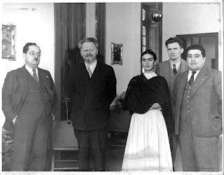 Frida Kahlo y León Trotsky