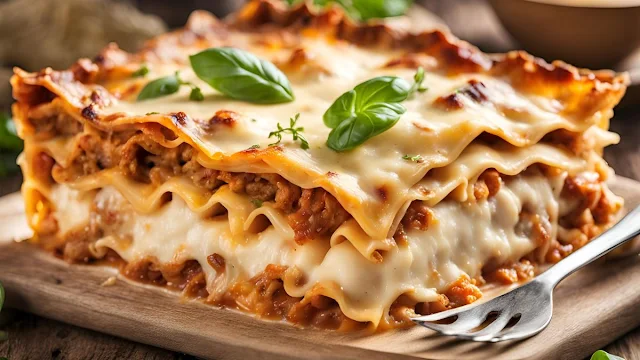 creamy chicken lasagna