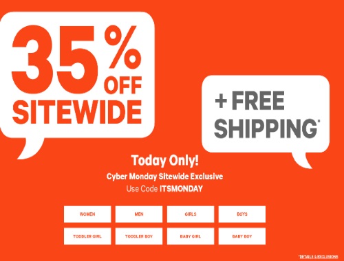 Joe Fresh Cyber Monday Deal 35% off Sitewide and Free Shipping