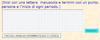 LEZIONI DI GRAMMATICA ITALIANA ON LINE