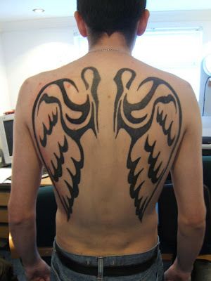 Back angel wing tattoos for men The Best Wings Tattoo Upper Back Tattoo