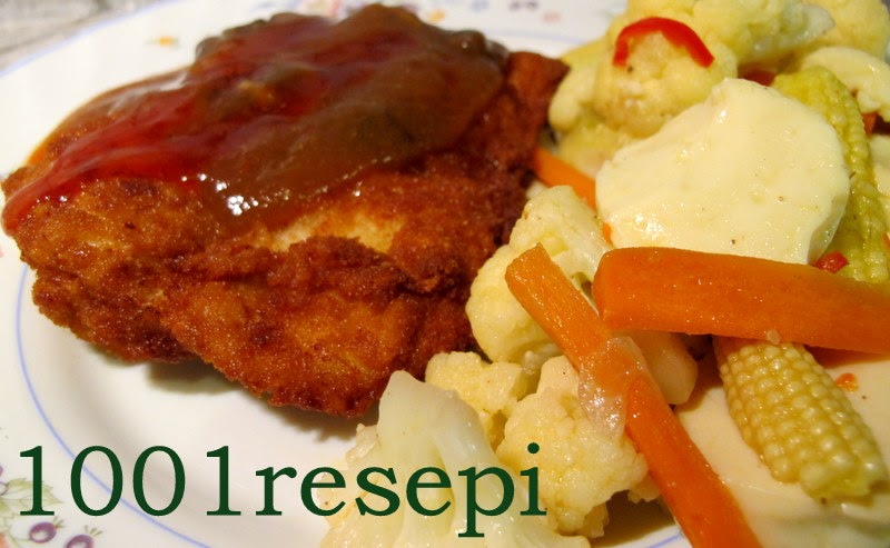 Koleksi 1001 Resepi: easy chicken chop