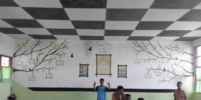 dekorasi ruang kelas sma terbaru