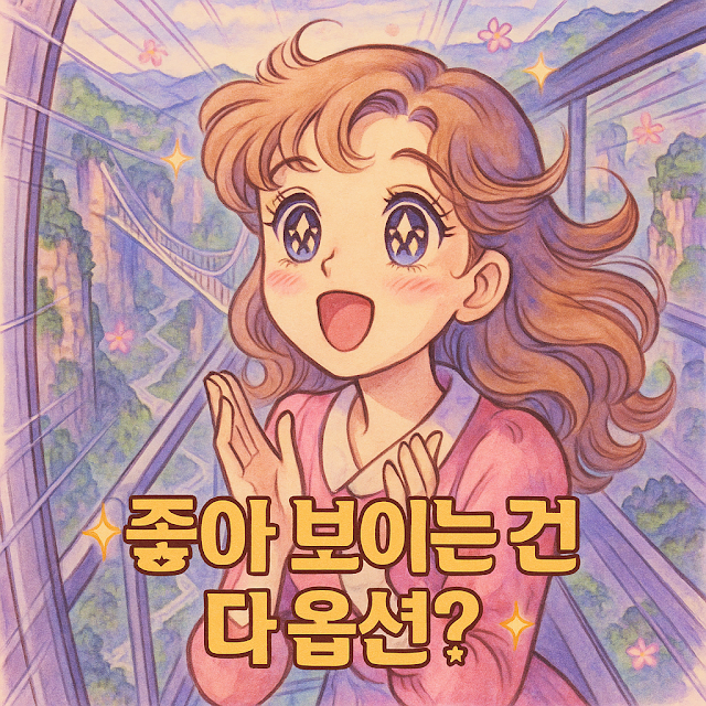 좋아 보이는 건 다 옵션?