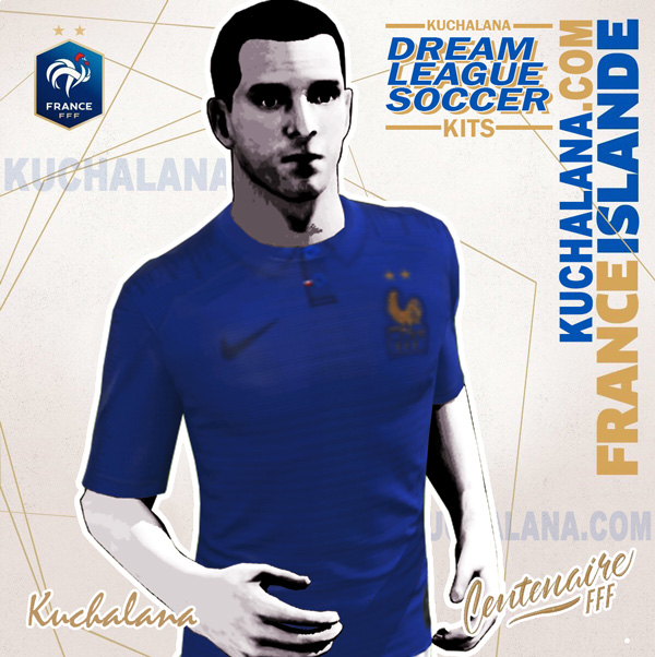  and the package includes complete with home kits Baru!!! France 1919-2019 Centenary Kit - Dream League Soccer Kits