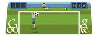 Google Doodles Soccer 2012 - Olympic Games London 2012