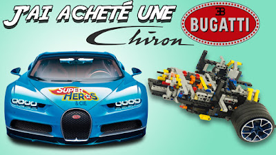 Bugatti Chiron Lego Super Héros et Compagnie Jouets