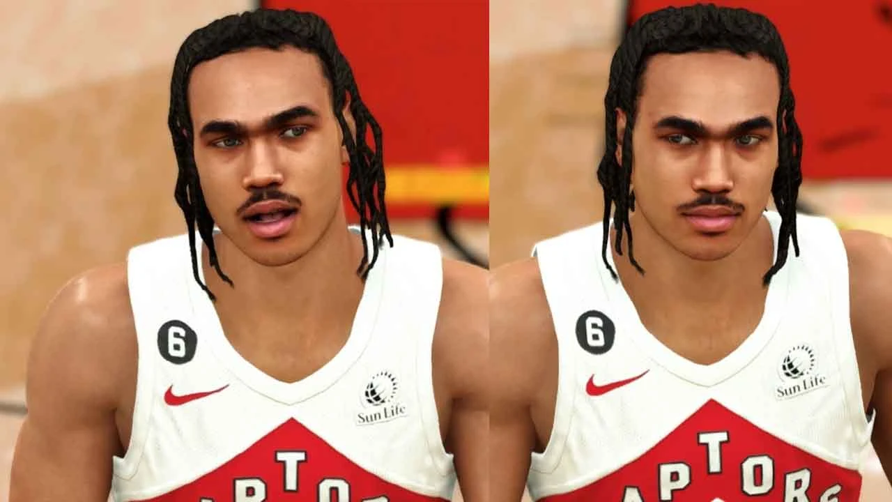 NBA 2K23 Dalano Banton Cyberface