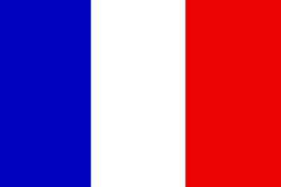 Bendera Negara Perancis Anggota Uni Eropa (EU)