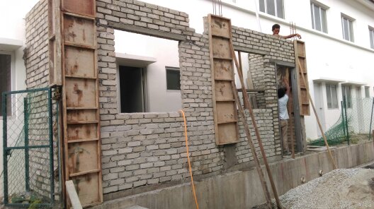 Beautiful Life Extend  belakang rumah Laundry area rumahAnS