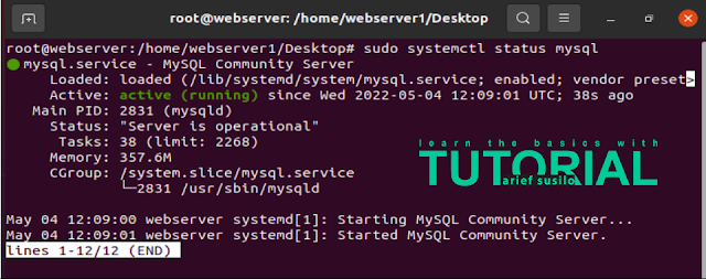 mysql-server-running