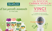 Logo Con Sanex e Palmolive vinci 120 Casse Aquatunes Philips Grohe