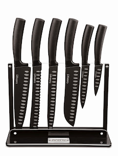 Cuisinart 7-Piece Nonstick Cutlery Knife Set Cuisinart Stand