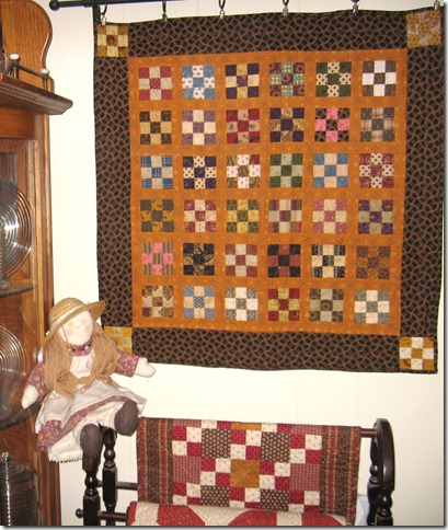 9 patch w doll