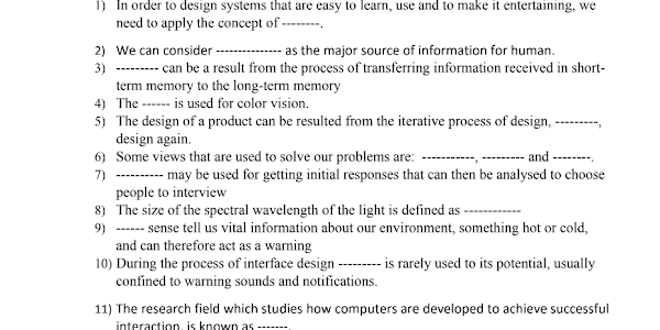 حل اسئلة تفاعلية - قسم الحاسوب - الجامعة المستنصرية نموذج رقم 1