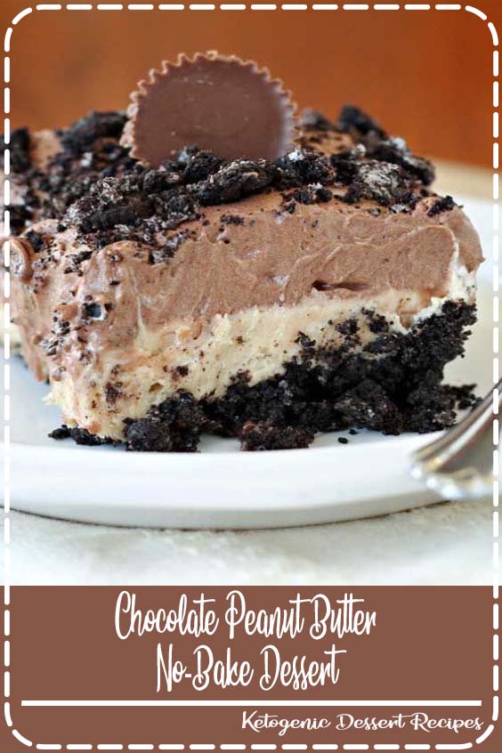 There is nothing quite like a creamy, no-bake layered dessert. Especially when those layers are chocolate and peanut butter.