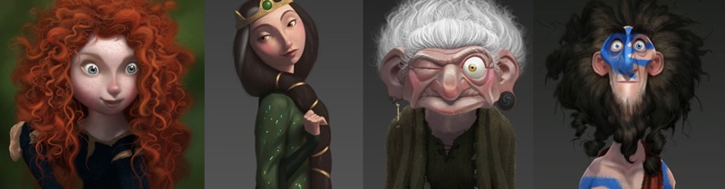 Brave characters