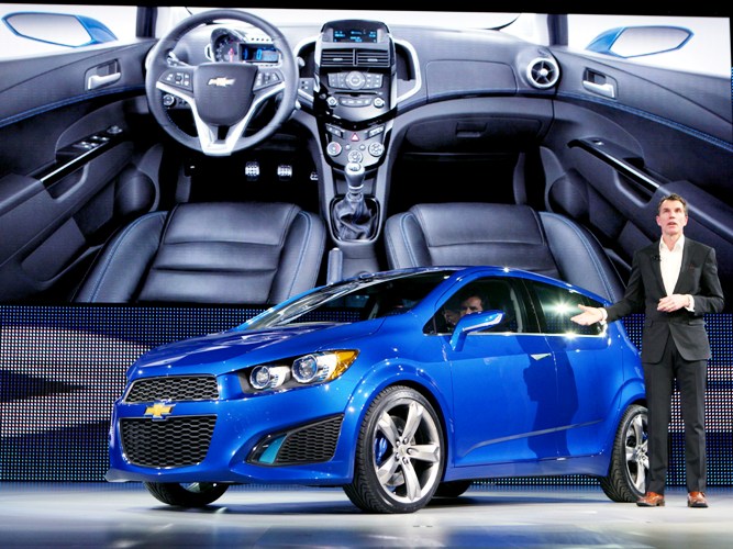 Sonic Chevrolet engines will be equipped with two options with a capacity 