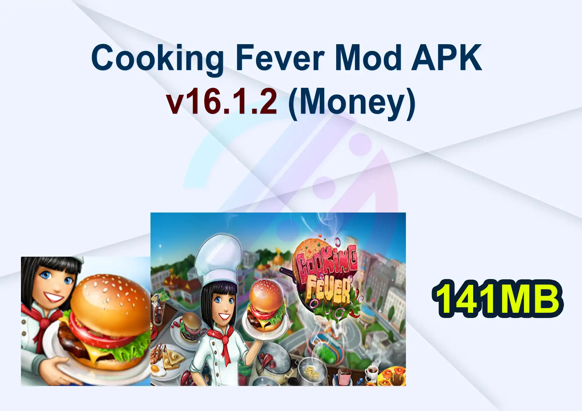 Cooking Fever Mod APK v16.1.2 (Money)