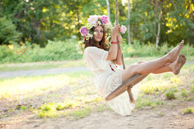 Forest fairy photo shoot