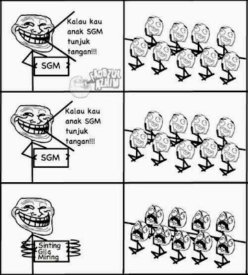 meme comic lucu iklan SGM