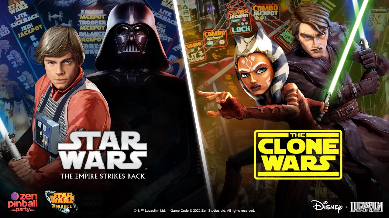 “Star Wars™ Pinball” Is Out Now for Zen Pinball Party on Apple Arcade!