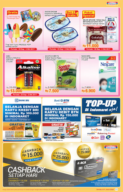 Katalog Promo Indomaret Terbaru 20 - 26 September 2017