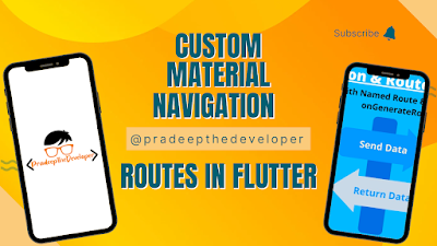 Custom material route class
