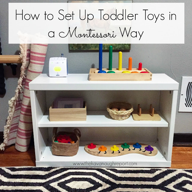 Montessori Toddler Trays -- How Do You Set Up Toddler Toys in a Montessori Way? 