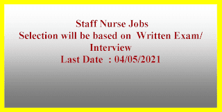 Staff Nurse Jobs in District Integrated Health and Family Welfare Society Osmanabad Recruitment 2021