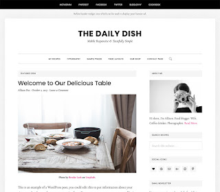 Daily Dish Pro Wordpress Theme - Genesis Framework - Studiopress Free Download