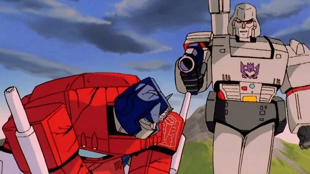 LOS AUTOBOTS MUERTOS EN TRANSFORMERS THE MOVIE DE 1986 - MEGATRON Y PRIME