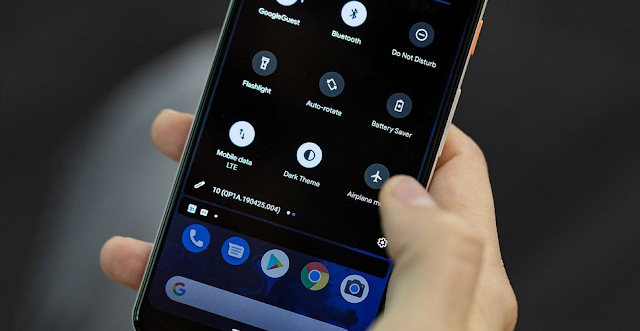 Review Android Q Beta: Tampilan Eksklusif pada Dark Mode