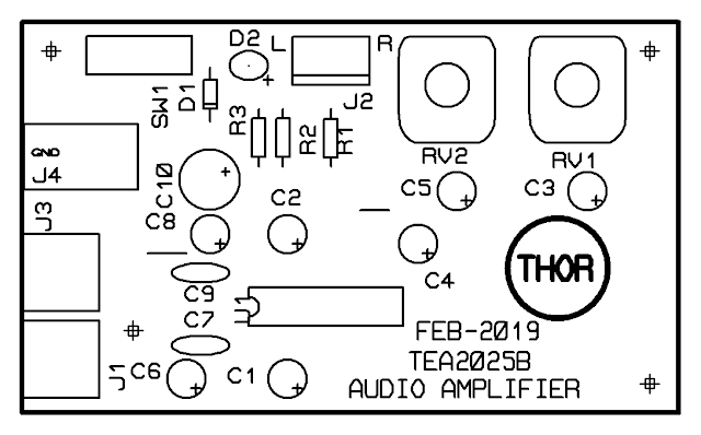 Making A Stereo Audio Amplifier With TEA2025B