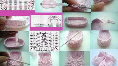 Cómo tejer calzado de bebé con pulsera al crochet