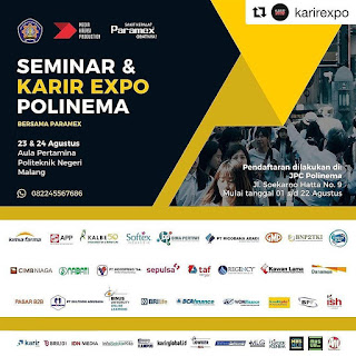 Seminar & Karir Expo Polinema Kota Malang 2017