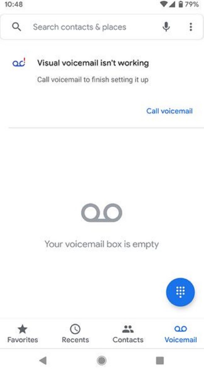 Visual Voicemail Google Pixel T-Mobile