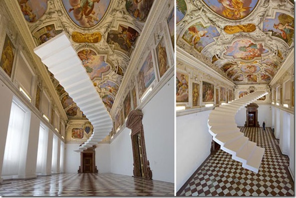 revolutionary staircase with circular and spiral staircase style