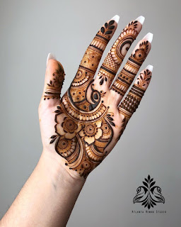 palm mehndi designs