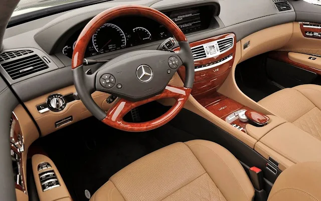 Mercedes Benz CL - interior