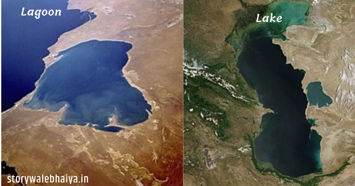 झील (Lake) तथा लैगून (Lagoon) / पश्च जल (Back Water)