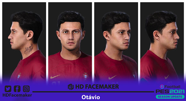 Faces Otávio For eFootball PES 2021