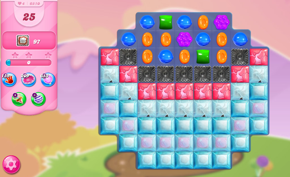 Candy Crush Saga level 6810